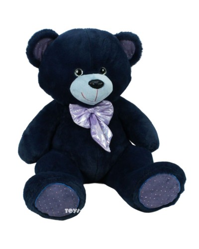 М`яка іграшка «ВедмедикTeddy Gold blue» 45 см, ПП Копиця
