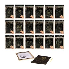 Креативна творчість «Гравюра» А4, в асортименті, у пакеті, ТМ Данко Тойс