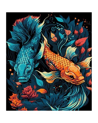 Картина за номерами «Підводний світ» 30х40 см, ТМ Strateg