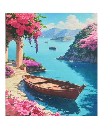 Набір з алмазною мозаїкою «Скарб природи» 40х50 см, ТМ Strateg