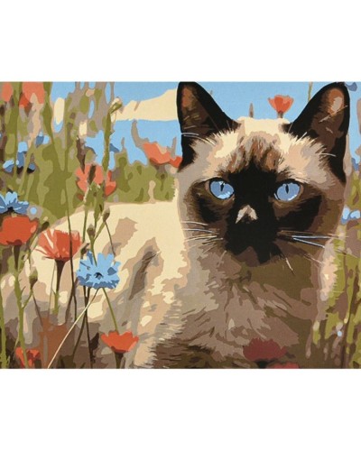 Картина за номерами «Тиша та краса на лузі» 40х50 см, ТМ Strateg