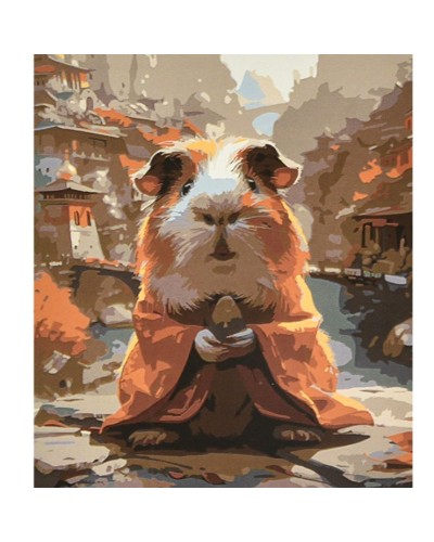 Картина за номерами «Затишок маленького світу» 40х50 см, ТМ Strateg