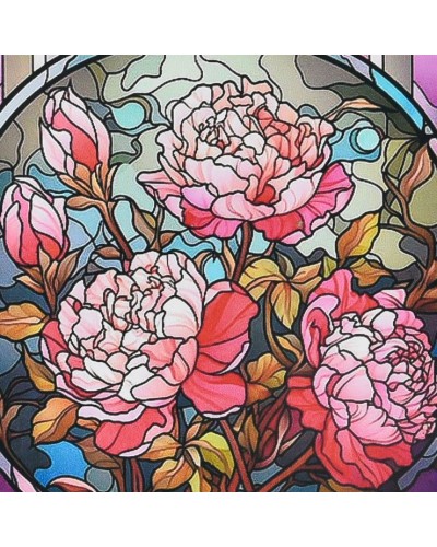 Набір з алмазною мозаїкою «Промені троянд» 30х30 см, ТМ Strateg