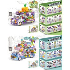 Конструктор «Магазин на колесах» вд 528 деталей, в асортименті, у коробці 38х26х6 см