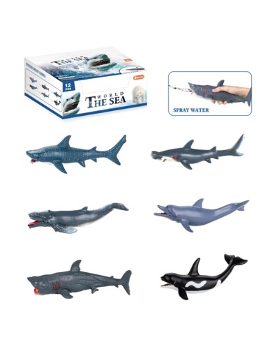 Фігурка «Морські мешканці» від 24 см, в асортименті, 12 шт у дисплеї 30,5х26х13 см