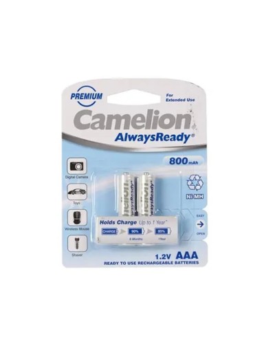 Акумулятор «Camelion» R6, 2 bl, 2100 m Ah Ni-MH