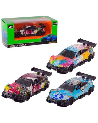 Машина 11 см 1:36 металева, в асортименті, у коробці 15х8х7 см, АВТОПРОМ