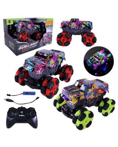 Машина 17 см 1:20 р/к на акумуляторі зі світлом та USB, в асортименті, у коробці 26,5х17х16,8 см