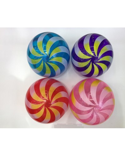 М'яч гумовий 23 см 60 грам, в асортименті