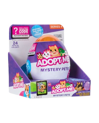 Колекційна іграшка-сюрприз у яйці ADOPT ME! «Казкові тварини» 5 см, колекція з 24 фігурок, в асортименті, у пакеті 5х5х6 см