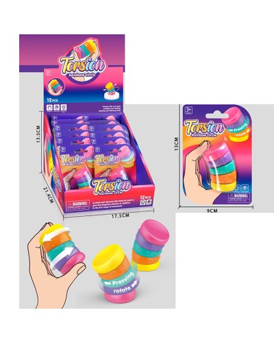 Антистрес 5 см, в асортименті, на листі 13х9 см