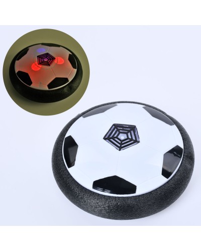 Аерофутбол 18 см зі світлом, на батарейці, у пакеті 18х18х6 см