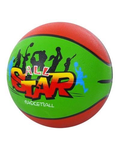 М'яч баскетбольний розмір 7 гумовий вагою 530-550 г, 8 панелей, у пакеті