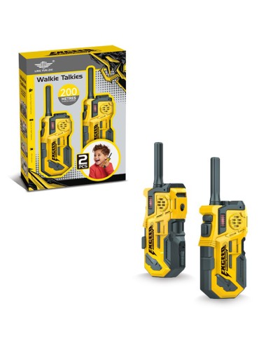 Набір з 2 рацій по 16 см зі світлом, на батарейці, у коробці 17х22,5х4 см