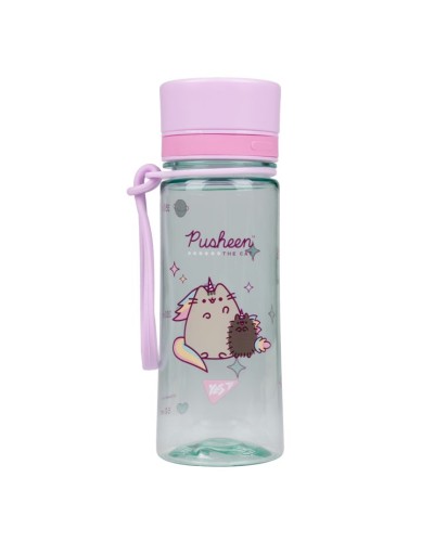 Пляшечка для води «Pusheen» 400 мл, ТМ Yes