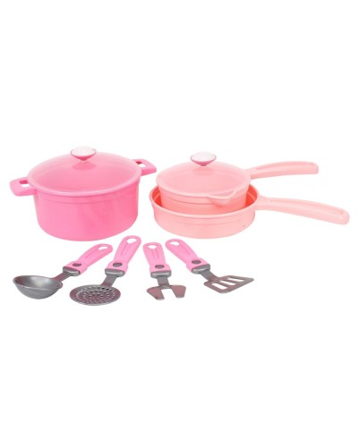 Набір посуду з 9 предметів, у сітці 31,5х20х10 см, ТМ Технок