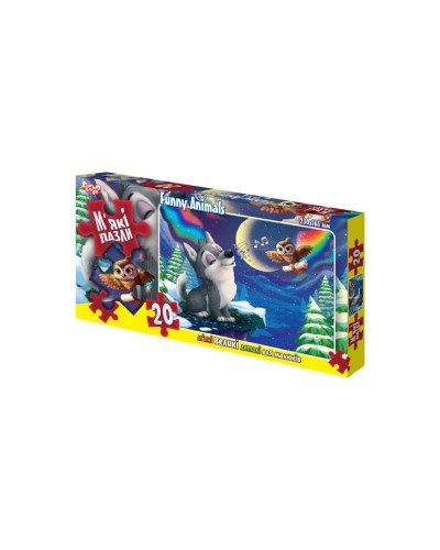 Пазли на 20 елементів, ТМ Данко Тойс