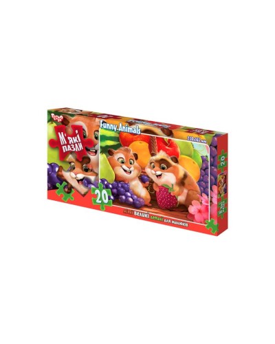 Пазли на 20 елементів, ТМ Данко Тойс