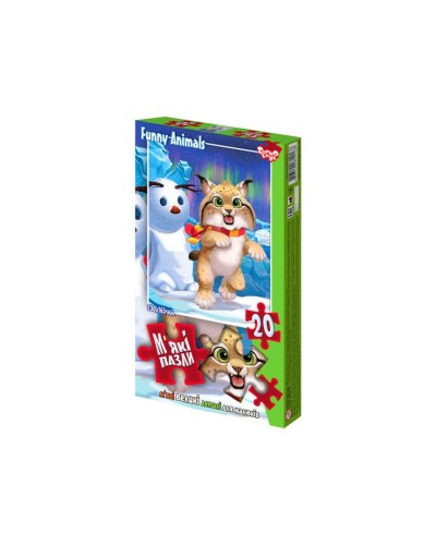 Пазли на 20 елементів, ТМ Данко Тойс