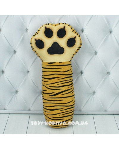 Обіймашка «Лапа 01 Тигр» 50х22х9 см, ПП Копиця