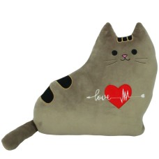 М`яка іграшка «Подушка Cat 3» 30х31 см, ПП Копиця