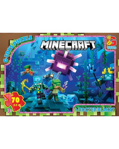 Пазли «Minecraft» на 70 елементів, ТМ G-Toys