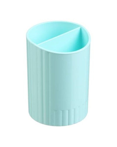 Підставка для ручок кругла на 2 відділення м'ятна, ТМ Buromax