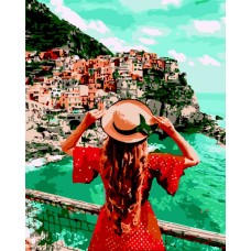 Картина за номерами «Відпустка», 40х50, ТМ ZiBi