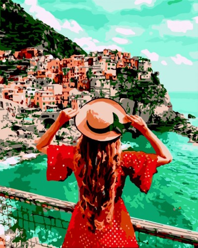 Картина за номерами «Відпустка», 40х50, ТМ ZiBi