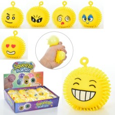 Антистрес «Смайл» 7 см, 12 шт в дисплеї 28,5х22х7 см
