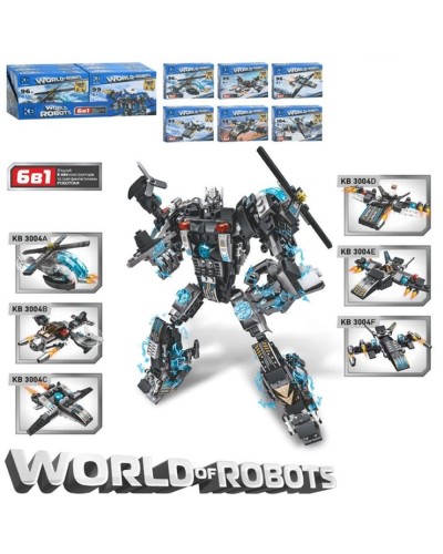 Конструктор «Літак» від 96 деталей, в асортименті, у коробці 38,5х14,5х13,5 см