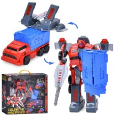 Трансформер «Робот+транспорт» 27 см, у коробці 38х36х15 см