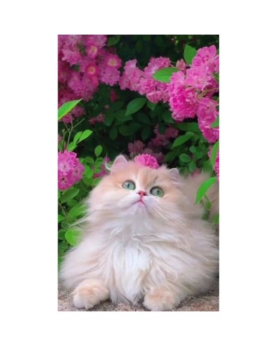 Набір з алмазною мозаїкою «Квітковий друг» 30х40 см, ТМ Strateg