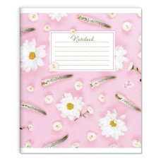 Зошит на 24 аркуші у лінію «Квітковий зошит» №2579, ТМ Brisk