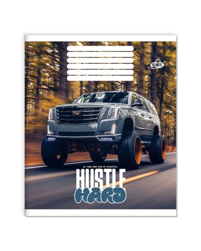 Зошит на 36 аркушів у клітинку «Вуличні вібрації» №2581, ТМ Brisk