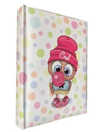 Фотоальбом «BABY OWL» на 200 фото 10х15 см з паперовими аркушами та обкладинкою з ламінованого картону