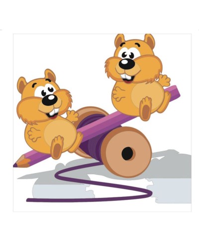 Картина за номерами «Грайливі бурундучки» 30х30 см, ТМ Strateg