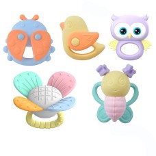 Брязкальця 5 шт у наборі від 8 см, у пакеті 20,5х22х7 см