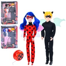 Ляльковий набір: дві ляльки по 28 см з аксесуарами, в асортименті, у коробці 22х33х5 см