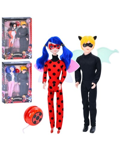 Ляльковий набір: дві ляльки по 28 см з аксесуарами, в асортименті, у коробці 22х33х5 см