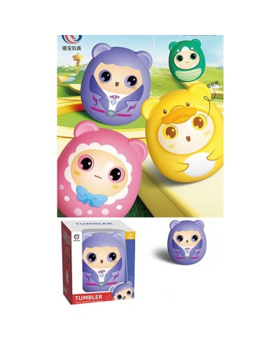 Неваляшка 10,5 см з рухливими очима, в асортименті, у коробці 9х10,5х9 см