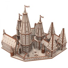 Дерев'яний 3D-конструктор «Таємничий замок» на 223 деталі у коробці 36х18х3 см, ТМ Умняшка