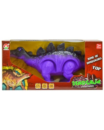 Динозавр 26,5 cм зі світлом та звуком, на батарейці, у коробці 12х24,5х7,5 см