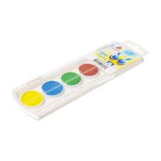Фарби акварельні на 6 кльорів без пензлика, Гамма