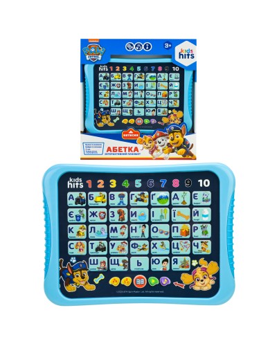 Планшет навчальний «Абетка» 20х4х27 см з українською озвучкою, на батарейці, у коробці 25х27х4 см