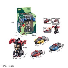 Трансформер-машинка 11,5 см, в асортименті, у коробці 10,5х9х17 см