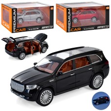 Джип (12pcs) Автосвіт, 1:22, Метал, Iner, 22 см, ZV, SV, 3 Kolorori, Bat (таблиця), в Кор-Тзі, 29-14.5-15 см