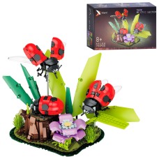 Конструктор «Квіті з сонечками» на 741 деталь, у коробці 30х20х9 см