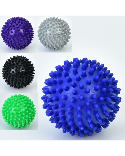 М'яч масажний 7,5 см з ПВХ, в асортименті