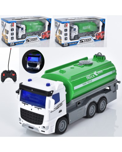 Машина сміттєвоз , 1:30, р / у, акум, USB, світло,гумові колеса, в Кор, 31-14, 5-13 см